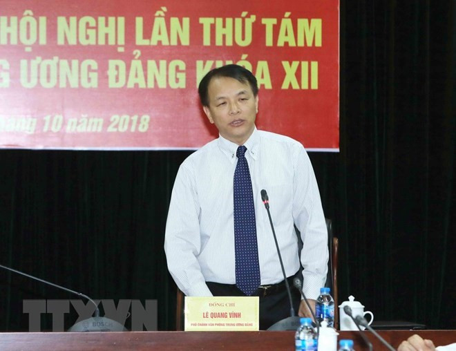 Le 8e Plénum du CC du PCV (8e mandat) décide de plusieurs questions importantes ảnh 1 Le 8e Plénum du CC du PCV (8e mandat) décide de plusieurs questions importantes ảnh 1