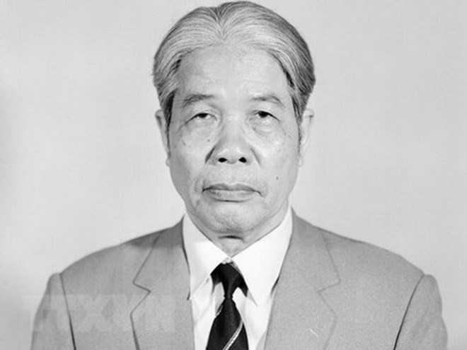 Décès de l’ancien secrétaire général Do Muoi : Condoléances des dirigeants chinois, laotiens et cambodgiens ảnh 1 Décès de l’ancien secrétaire général Do Muoi : Condoléances des dirigeants chinois, laotiens et cambodgiens ảnh 1