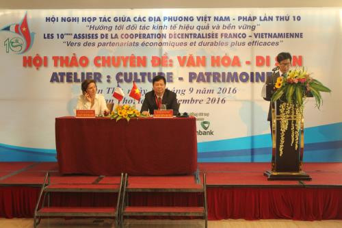 Coopération décentralisée franco-vietnamienne dans l'urbanisation et le patrimoine ảnh 1 Coopération décentralisée franco-vietnamienne dans l'urbanisation et le patrimoine ảnh 1