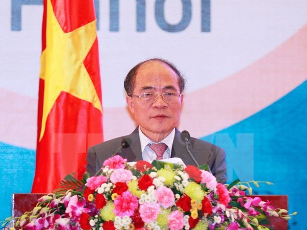 Le président de l’AN Nguyen Sinh Hung quitte le pays pour les Etats-Unis ảnh 1