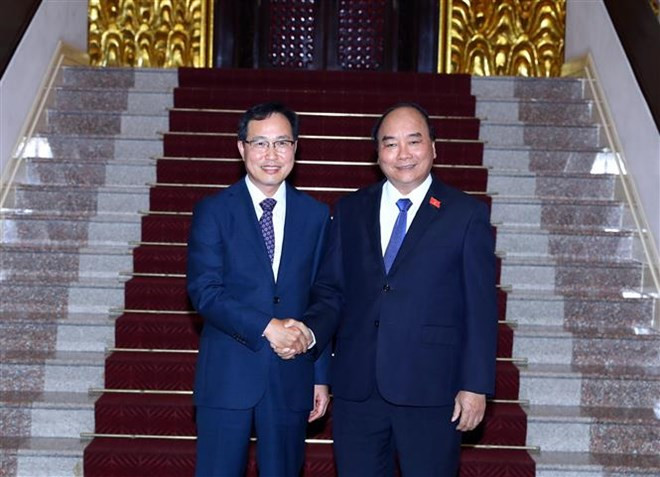 Le Premier ministre Nguyên Xuân Phuc incite Samsung Vietnam à étendre ses activités ảnh 1 Le Premier ministre Nguyên Xuân Phuc incite Samsung Vietnam à étendre ses activités ảnh 1