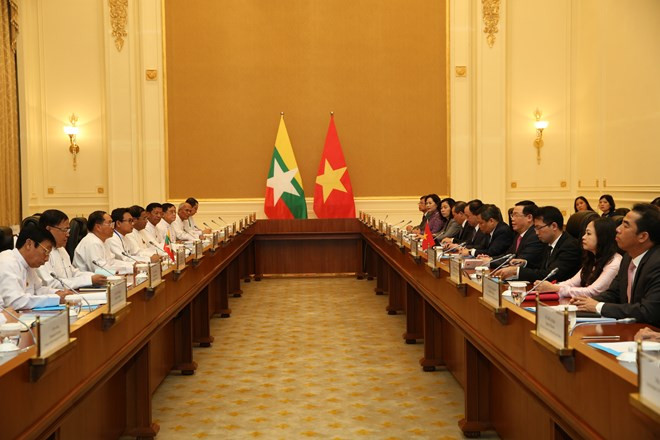 Le Vietnam souhaite développer ses relations avec le Myanmar ảnh 1 Le Vietnam souhaite développer ses relations avec le Myanmar ảnh 1