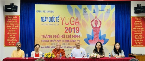 La 5e Journée internationale du yoga au Vietnam ảnh 1 La 5e Journée internationale du yoga au Vietnam ảnh 1