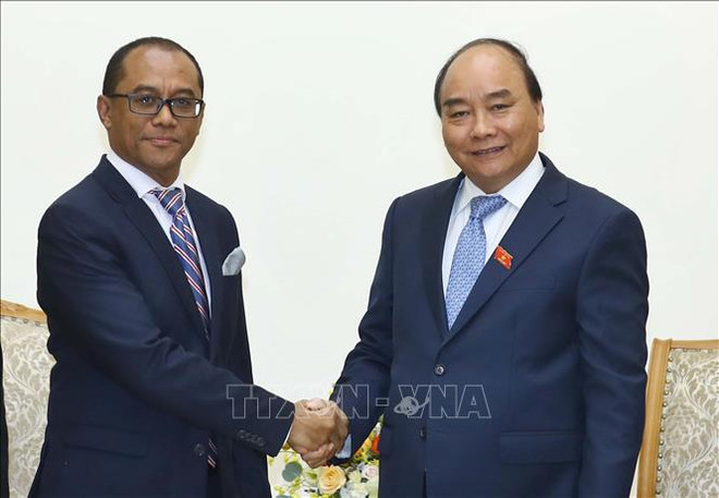 Le PM reçoit le ministre des AE et de la Coopération du Timor-Leste ảnh 1 Le PM reçoit le ministre des AE et de la Coopération du Timor-Leste ảnh 1