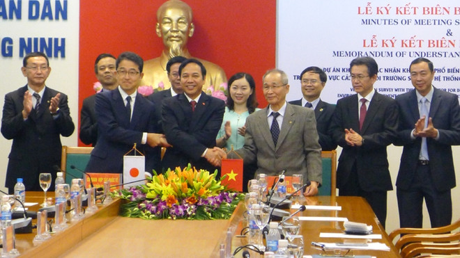 Aide japonaise pour la protection de l’environnement à Quang Ninh ảnh 1