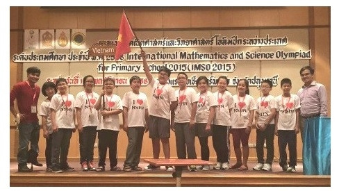 Le Vietnam primé aux Olympiades internationales de Mathématiques et de Sciences ảnh 1 Le Vietnam primé aux Olympiades internationales de Mathématiques et de Sciences ảnh 1