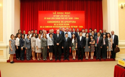 La 33e session du Comité intergouvernemental Vietnam-Cuba à Hanoi ảnh 1 La 33e session du Comité intergouvernemental Vietnam-Cuba à Hanoi ảnh 1
