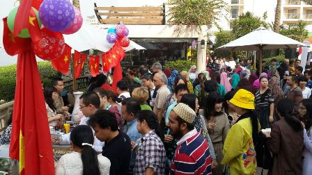 La gastronomie et l'artisanat vietnamiens présents à la foire Bazaar en Égypte ảnh 1 La gastronomie et l'artisanat vietnamiens présents à la foire Bazaar en Égypte ảnh 1