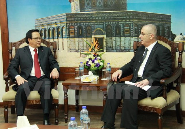 Une délégation du PCV en visite au Moyen-Orient ảnh 1 Une délégation du PCV en visite au Moyen-Orient ảnh 1