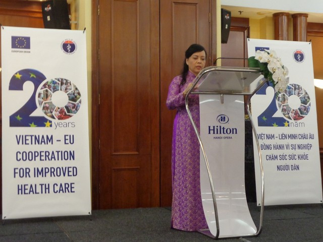 Célébration du 20e anniversaire de la coopération Vietnam-UE dans la santé ảnh 1 Célébration du 20e anniversaire de la coopération Vietnam-UE dans la santé ảnh 1