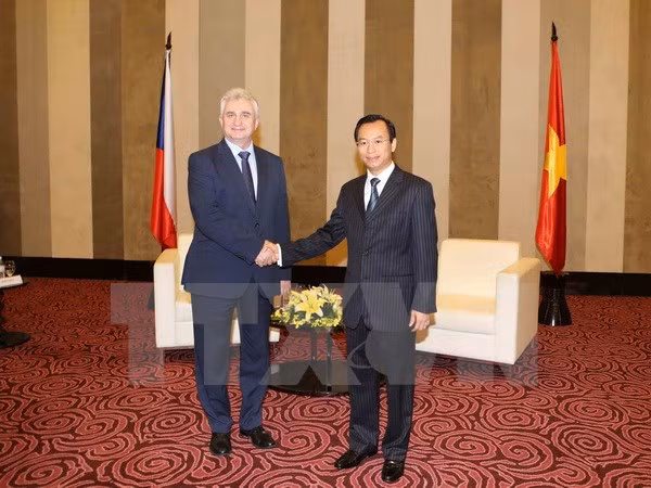 Le président du Sénat tchèque Milan Stech visite la ville de Da Nang ảnh 1