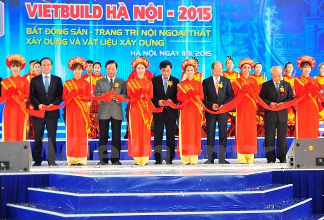 VietBuild 2015, l'expo internationale de la construction à Hanoi ảnh 1 VietBuild 2015, l'expo internationale de la construction à Hanoi ảnh 1
