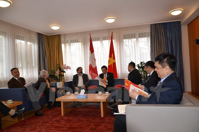 Renforcement de l'amitié entre le Vietnam et la Suisse ảnh 1 Renforcement de l'amitié entre le Vietnam et la Suisse ảnh 1