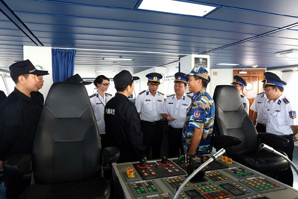 Le Vietnam et la Chine lancent la 11e patrouille conjointe des pêches ảnh 1 Le Vietnam et la Chine lancent la 11e patrouille conjointe des pêches ảnh 1