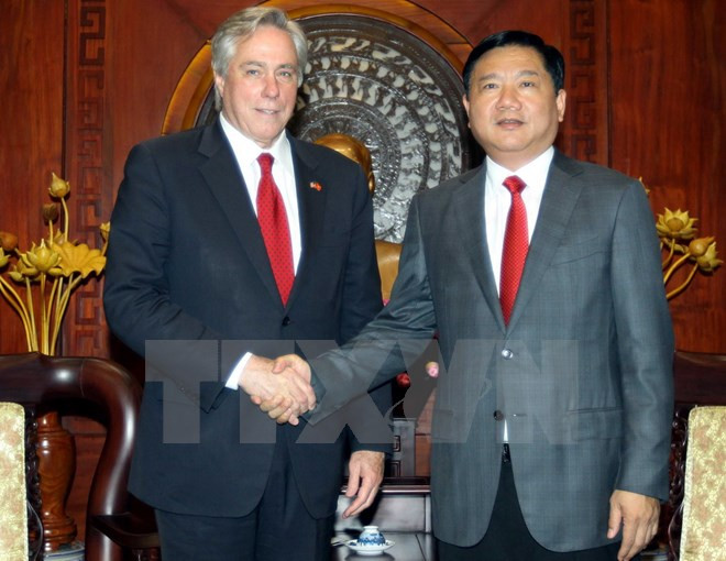 Le conseiller principal du secrétaire d'Etat américain à Ho Chi Minh-Ville ảnh 1 Le conseiller principal du secrétaire d'Etat américain à Ho Chi Minh-Ville ảnh 1