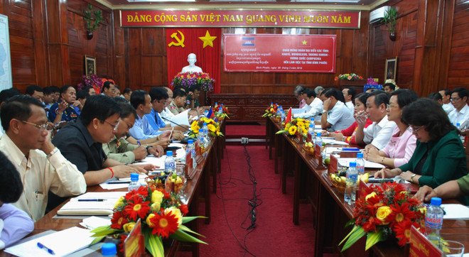 Binh Phuoc et des provinces cambodgiennes renforcent leur coopération multiforme ảnh 1 Binh Phuoc et des provinces cambodgiennes renforcent leur coopération multiforme ảnh 1