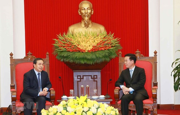 Le Vietnam réaffirme son soutien constant au Laos ảnh 1 Le Vietnam réaffirme son soutien constant au Laos ảnh 1