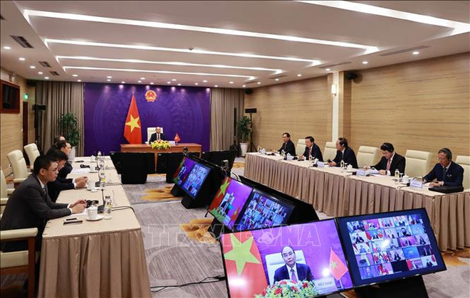 Le président Nguyen Xuan Phuc prononce un discours lors du Sommet sur le climat ảnh 2 Le président Nguyen Xuan Phuc prononce un discours lors du Sommet sur le climat ảnh 2