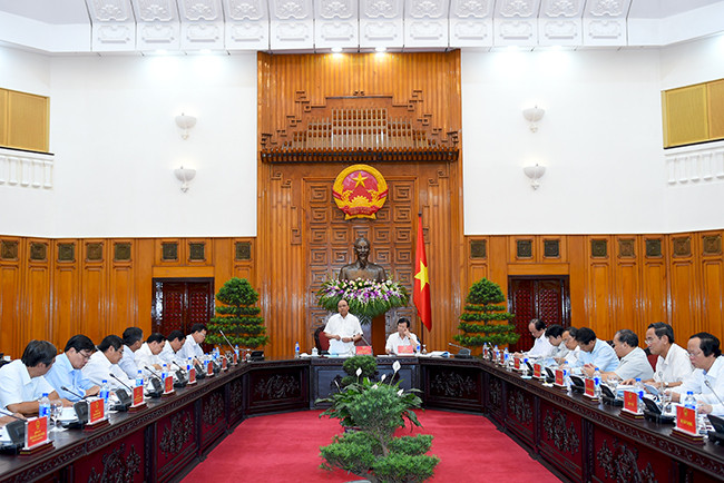 Le Premier ministre travaille avec les autorités de Ben Tre ảnh 1 Le Premier ministre travaille avec les autorités de Ben Tre ảnh 1