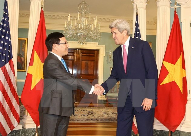 Le Vietnam et les États-Unis promeuvent leur partenariat global ảnh 1 Le Vietnam et les États-Unis promeuvent leur partenariat global ảnh 1