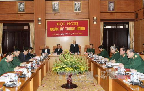 À la Commission militaire centrale, le chef du PCV montre la voie ảnh 1 À la Commission militaire centrale, le chef du PCV montre la voie ảnh 1