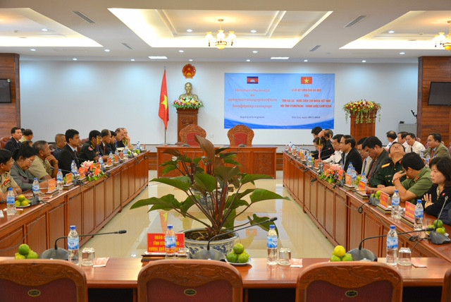 Renforcement de la coopération entre Gia Lai et Stung Treng (Cambodge) ảnh 1 Renforcement de la coopération entre Gia Lai et Stung Treng (Cambodge) ảnh 1