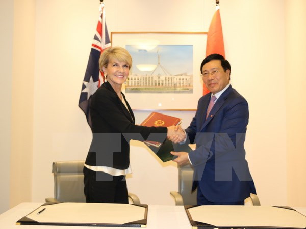 Le Vietnam et l’Australie veulent renforcer leur partenariat intégral accru ảnh 1 Le Vietnam et l’Australie veulent renforcer leur partenariat intégral accru ảnh 1