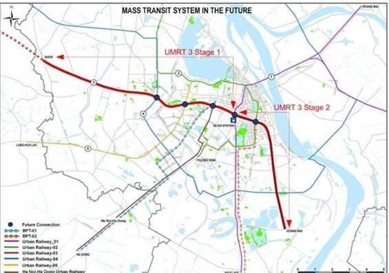 Hanoï : Coopération pour la ligne ferroviaire urbaine et la construction du stade Hang Dây ảnh 1 Hanoï : Coopération pour la ligne ferroviaire urbaine et la construction du stade Hang Dây ảnh 1