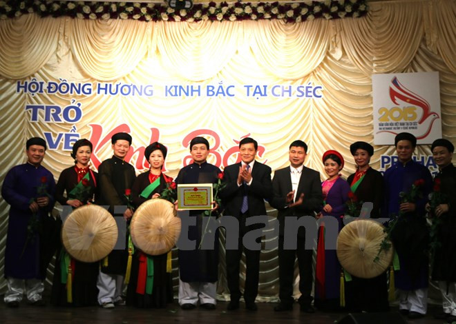 Préservation des airs de quan ho en République tchèque ảnh 1 Préservation des airs de quan ho en République tchèque ảnh 1