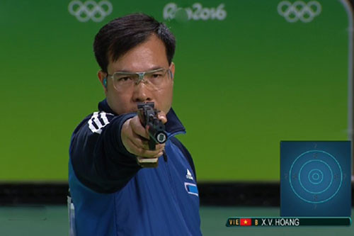 Tir : Hoang Xuan Vinh à la 2e place mondiale au pistolet à 10m ảnh 1 Tir : Hoang Xuan Vinh à la 2e place mondiale au pistolet à 10m ảnh 1