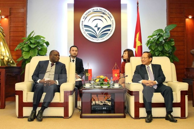 Vietnam et Angola coopèrent dans les télécommunications ảnh 1 Vietnam et Angola coopèrent dans les télécommunications ảnh 1