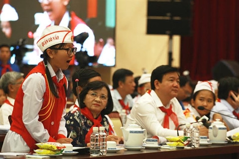 Les autorités de Hô Chi Minh-Ville à l'écoute des enfants ảnh 1 Les autorités de Hô Chi Minh-Ville à l'écoute des enfants ảnh 1