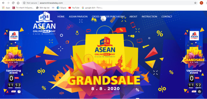 Promotions spéciales à offrir lors de la journée de vente en ligne de l'ASEAN ảnh 1