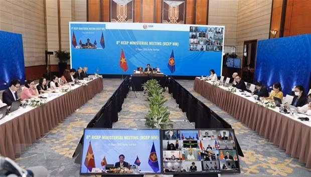 Les pays partis du RCEP parviennent aux "progrès significatifs" dans les négociations ảnh 1 Les pays partis du RCEP parviennent aux "progrès significatifs" dans les négociations ảnh 1