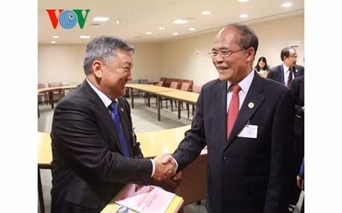 Le président de l'Assemblée nationale multiplie ses activités aux Etats-Unis ảnh 1 Le président de l'Assemblée nationale multiplie ses activités aux Etats-Unis ảnh 1