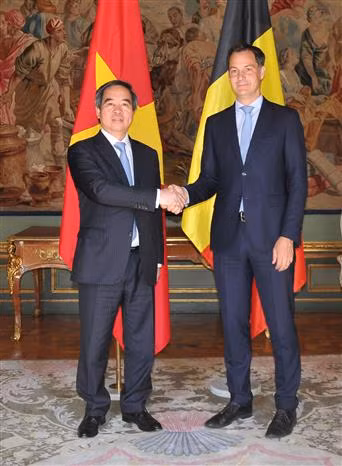 Le Vietnam privilégie la coopération économique avec la Belgique et l’UE ảnh 1