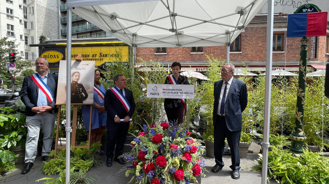 Une place à Paris porte désormais le nom d'un Vietnamien ảnh 2 Une place à Paris porte désormais le nom d'un Vietnamien ảnh 2