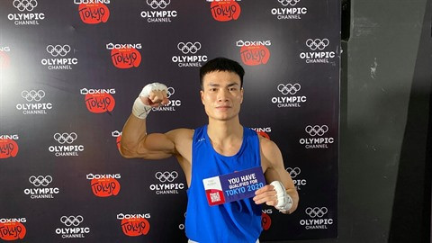 Un boxeur vietnamien se qualifie pour les JO de Tokyo ảnh 1 Un boxeur vietnamien se qualifie pour les JO de Tokyo ảnh 1