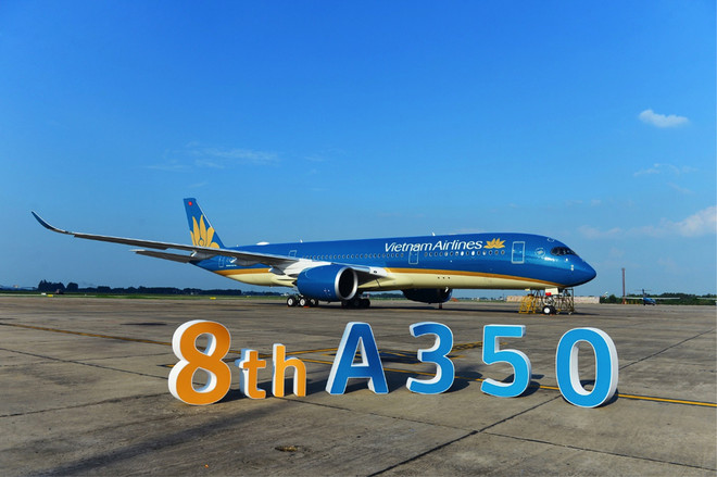 Vietnam Airlines reçoit son huitième A350-900 XWB ảnh 1 Vietnam Airlines reçoit son huitième A350-900 XWB ảnh 1