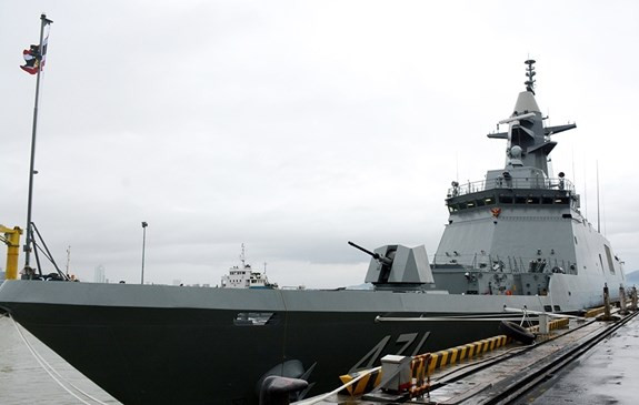 Un navire de la marine thaïlandaise en visite Da Nang ảnh 1 Un navire de la marine thaïlandaise en visite Da Nang ảnh 1