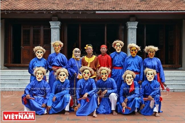 Bui Van Hung, l’âme de la danse folklorique Xuân Phả ảnh 4 Bui Van Hung, l’âme de la danse folklorique Xuân Phả ảnh 4