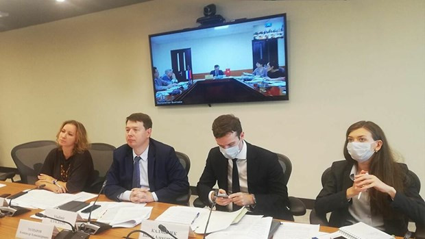 Le Vietnam et la Russie discutent des projets en priorité au milieu du COVID-19 ảnh 1 Le Vietnam et la Russie discutent des projets en priorité au milieu du COVID-19 ảnh 1