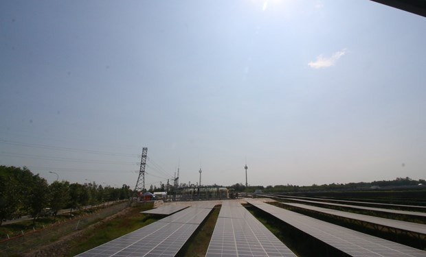 Inauguration de la première centrale solaire du delta du Mékong ảnh 1 Inauguration de la première centrale solaire du delta du Mékong ảnh 1