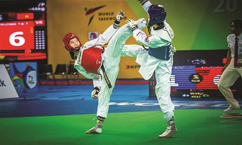 Taekwondo : le rêve olympique devenu réalité pour la championne Kim Tuyên ảnh 2 Taekwondo : le rêve olympique devenu réalité pour la championne Kim Tuyên ảnh 2