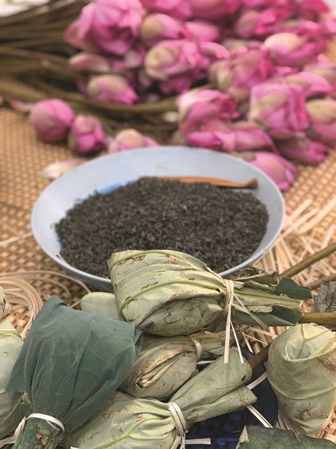 Le thé au lotus du lac de l’Ouest, une spécialité de Hanoï ảnh 2 Le thé au lotus du lac de l’Ouest, une spécialité de Hanoï ảnh 2
