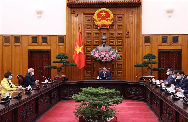 Le Premier ministre Pham Minh Chinh reçoit l'ambassadeur de Cuba ảnh 1 Le Premier ministre Pham Minh Chinh reçoit l'ambassadeur de Cuba ảnh 1