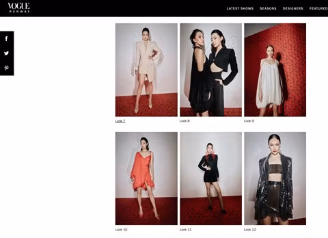 La collection Printemps-été 2022 de Công Tri sur le Vogue américain ảnh 2