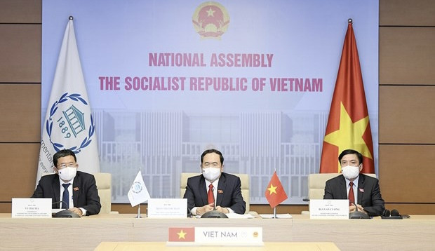 Le Vietnam à la cérémonie d'ouverture de la 142ème Assemblée générale de l'Union interparlementaire ảnh 1