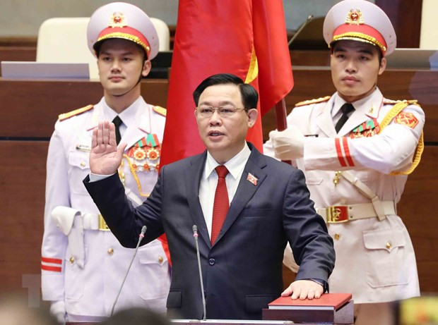 Lettre de félicitations au président de l'Assemblée nationale Vuong Dinh Hue ảnh 1 Lettre de félicitations au président de l'Assemblée nationale Vuong Dinh Hue ảnh 1