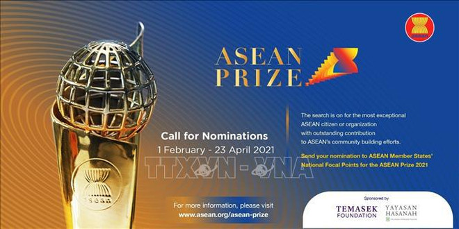 Lancement du Prix de l’ASEAN 2021 ảnh 1 Lancement du Prix de l’ASEAN 2021 ảnh 1